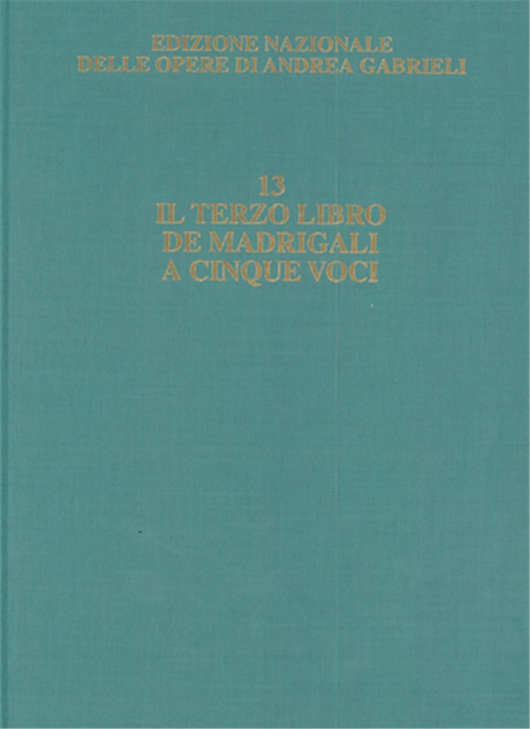 Il Terzo Libro de Madrigali